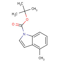 136540-84-6 tert-butyl 4-methylindole-1-carboxylate chemical structure