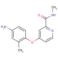 757251-41-5 4-(4-amino-2-methylphenoxy)-N-methylpyridine-2-carboxamide chemical structure