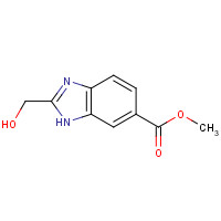 864274-34-0 methyl 2-(hydroxymethyl)-3H-benzimidazole-5-carboxylate chemical structure