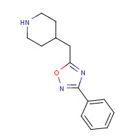 1239730-22-3 3-phenyl-5-(piperidin-4-ylmethyl)-1,2,4-oxadiazole chemical structure