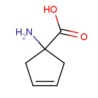 27314-05-2 1-aminocyclopent-3-ene-1-carboxylic acid chemical structure