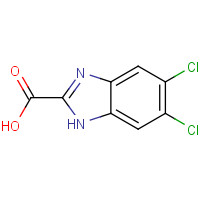287730-14-7 5,6-dichloro-1H-benzimidazole-2-carboxylic acid chemical structure