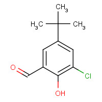 71730-43-3 5-tert-butyl-3-chloro-2-hydroxybenzaldehyde chemical structure