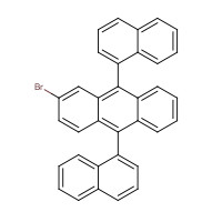 929031-39-0 2-bromo-9,10-dinaphthalen-1-ylanthracene chemical structure