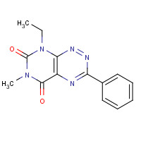 42285-85-8 8-ethyl-6-methyl-3-phenylpyrimido[5,4-e][1,2,4]triazine-5,7-dione chemical structure