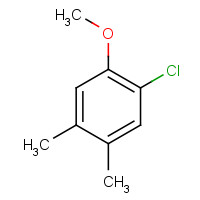 38946-57-5 1-chloro-2-methoxy-4,5-dimethylbenzene chemical structure