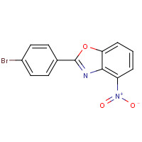 934330-63-9 2-(4-bromophenyl)-4-nitro-1,3-benzoxazole chemical structure