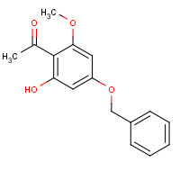 39548-89-5 1-(2-hydroxy-6-methoxy-4-phenylmethoxyphenyl)ethanone chemical structure