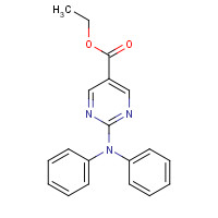 1316216-05-3 ethyl 2-(N-phenylanilino)pyrimidine-5-carboxylate chemical structure