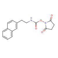 1460028-28-7 (2,5-dioxopyrrolidin-1-yl) N-(2-naphthalen-2-ylethyl)carbamate chemical structure