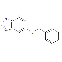 78299-75-9 5-phenylmethoxy-1H-indazole chemical structure