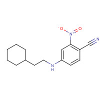 821777-09-7 4-(2-cyclohexylethylamino)-2-nitrobenzonitrile chemical structure