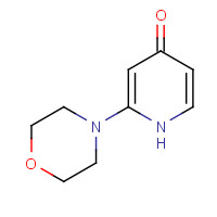 1240597-13-0 2-morpholin-4-yl-1H-pyridin-4-one chemical structure