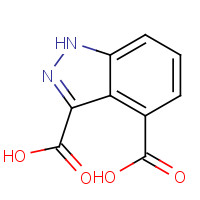 885519-87-9 1H-indazole-3,4-dicarboxylic acid chemical structure
