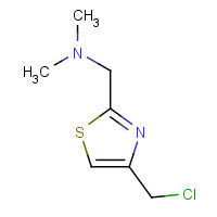 140176-73-4 1-[4-(chloromethyl)-1,3-thiazol-2-yl]-N,N-dimethylmethanamine chemical structure