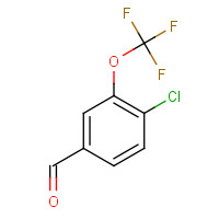 886499-59-8 4-chloro-3-(trifluoromethoxy)benzaldehyde chemical structure