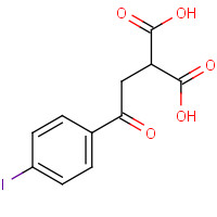 851527-37-2 2-[2-(4-iodophenyl)-2-oxoethyl]propanedioic acid chemical structure