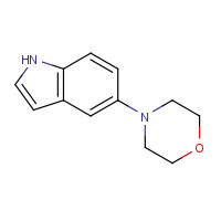 245117-16-2 4-(1H-indol-5-yl)morpholine chemical structure