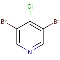13626-17-0 3,5-dibromo-4-chloropyridine chemical structure