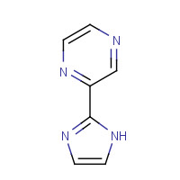 119165-68-3 2-(1H-imidazol-2-yl)pyrazine chemical structure