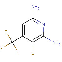 737000-87-2 3-fluoro-4-(trifluoromethyl)pyridine-2,6-diamine chemical structure