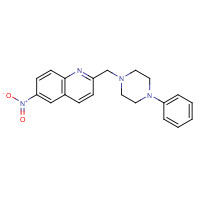 832101-98-1 6-nitro-2-[(4-phenylpiperazin-1-yl)methyl]quinoline chemical structure