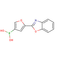 942590-34-3 [5-(1,3-benzoxazol-2-yl)furan-3-yl]boronic acid chemical structure