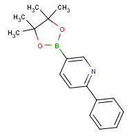 879291-27-7 2-phenyl-5-(4,4,5,5-tetramethyl-1,3,2-dioxaborolan-2-yl)pyridine chemical structure