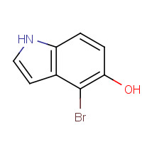 288387-15-5 4-bromo-1H-indol-5-ol chemical structure