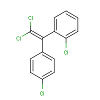 3424-82-6 1-chloro-2-[2,2-dichloro-1-(4-chlorophenyl)ethenyl]benzene chemical structure