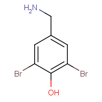 701-68-8 4-(aminomethyl)-2,6-dibromophenol chemical structure