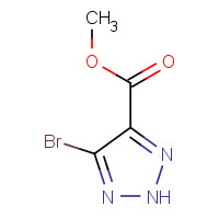 1427475-25-9 methyl 5-bromo-2H-triazole-4-carboxylate chemical structure