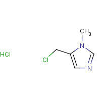 90773-41-4 5-(chloromethyl)-1-methylimidazole;hydrochloride chemical structure