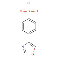 954368-94-6 4-(1,3-oxazol-4-yl)benzenesulfonyl chloride chemical structure
