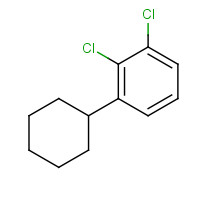 13376-25-5 1,2-dichloro-3-cyclohexylbenzene chemical structure