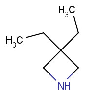 89854-61-5 3,3-diethylazetidine chemical structure