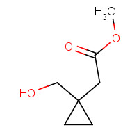 142148-13-8 methyl 2-[1-(hydroxymethyl)cyclopropyl]acetate chemical structure