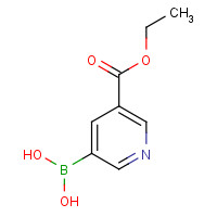 875781-62-7 (5-ethoxycarbonylpyridin-3-yl)boronic acid chemical structure