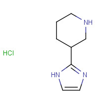 1352654-79-5 3-(1H-imidazol-2-yl)piperidine;hydrochloride chemical structure