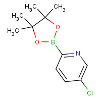 652148-93-1 5-chloro-2-(4,4,5,5-tetramethyl-1,3,2-dioxaborolan-2-yl)pyridine chemical structure