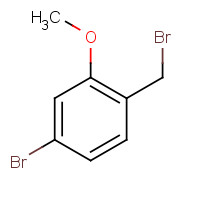 854778-42-0 4-bromo-1-(bromomethyl)-2-methoxybenzene chemical structure