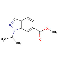 1246867-36-6 methyl 1-propan-2-ylindazole-6-carboxylate chemical structure