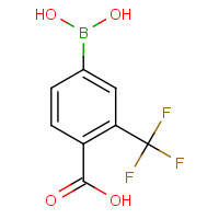 1050424-03-7 4-borono-2-(trifluoromethyl)benzoic acid chemical structure