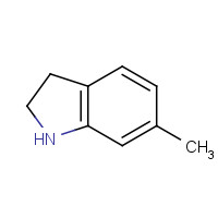 86911-82-2 6-methyl-2,3-dihydro-1H-indole chemical structure