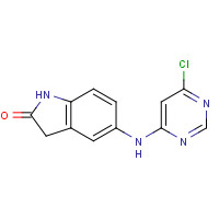 862461-99-2 5-[(6-chloropyrimidin-4-yl)amino]-1,3-dihydroindol-2-one chemical structure