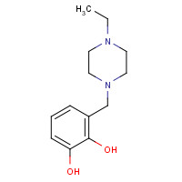 917201-61-7 3-[(4-ethylpiperazin-1-yl)methyl]benzene-1,2-diol chemical structure