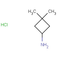 1284247-23-9 3,3-dimethylcyclobutan-1-amine;hydrochloride chemical structure