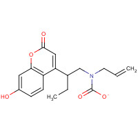 1607803-63-3 N-[2-(7-hydroxy-2-oxochromen-4-yl)butyl]-N-prop-2-enylcarbamate chemical structure
