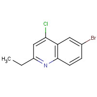 930570-40-4 6-bromo-4-chloro-2-ethylquinoline chemical structure