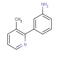 289469-60-9 3-(3-methylpyridin-2-yl)aniline chemical structure